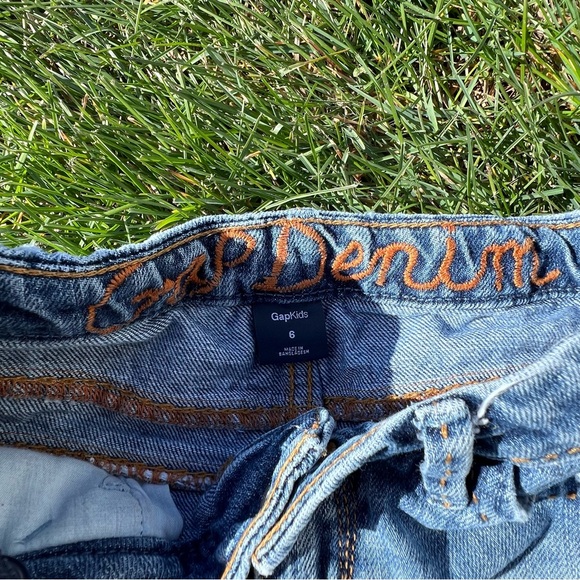 Bundle of 2 GAP Girls Denim Skirts Size 6 - Picture 4 of 8